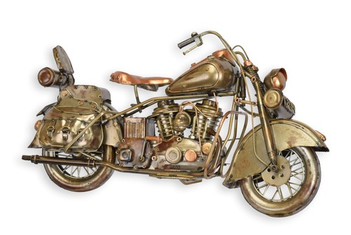 Blechmodell eines motorrads - eines,
