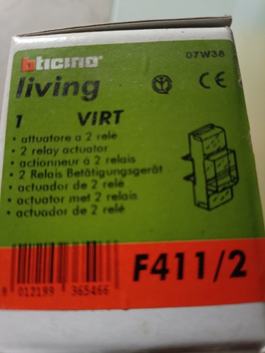 Bticino living f411 - living, f411/2
