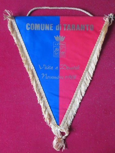 Gagliardetto pennant taranto - gagliardetto,