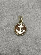 Ciondolo Ancora in oro 18kt