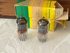 Coppia valvole nos Amperex 12AX7A (ECC83) 