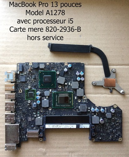 Carte mère 820 2936 pour - carte, 820-2936-b