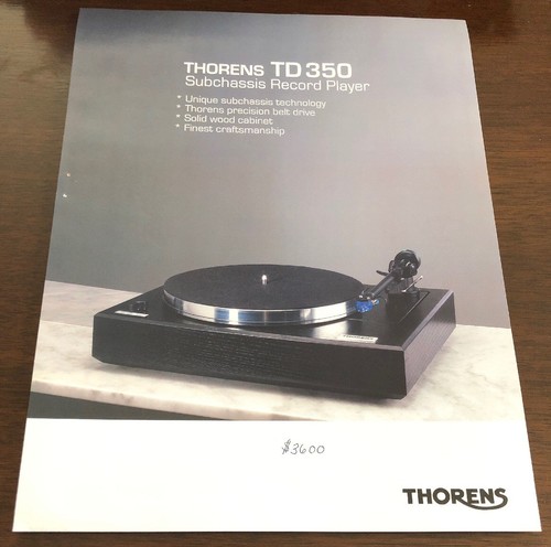 Thorens 350 sottotelaio - thorens,