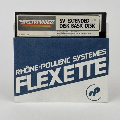 Spectravideo extended disk - spectravideo,
