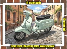 Metal Sign - 1961 Lambretta LI