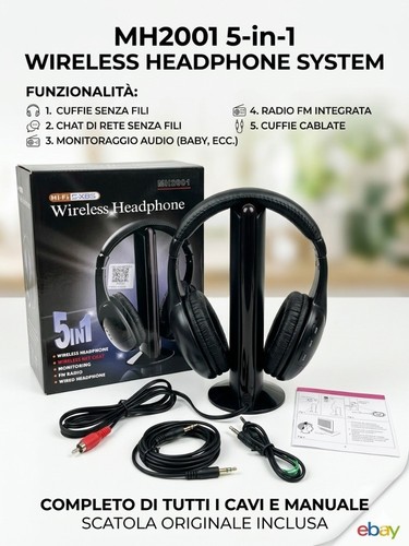 Cuffie wireless 1 mh2001 - in,