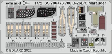 Eduard ss786 26b c - eduard, b-26b/c