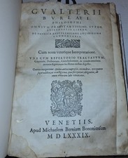 GUALTIERO BURLEY COMMENTARI