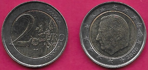 Belgio euro 2000 - 2, 1°