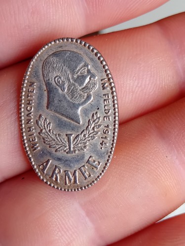 Kappenabzeichen argento ww1 - kappenabzeichen,
