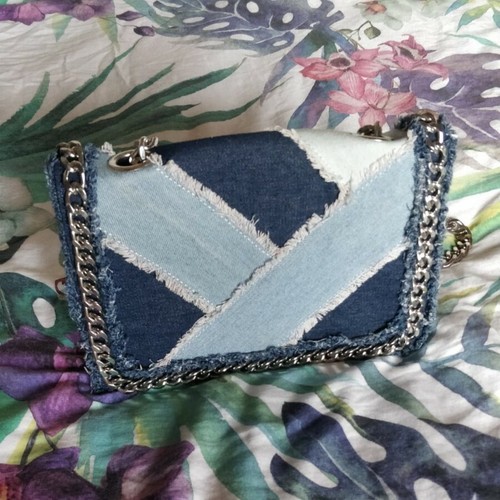Borsa tracolla denim - borsa, in