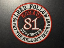 HELLS ANGELS PATCH NOMADI 81