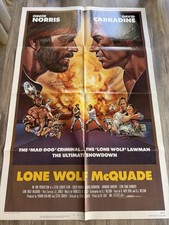Poster originale Lone Wolf