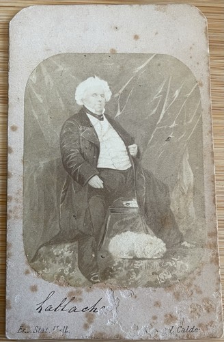 Cdv luigi lablache - lablache, cantante