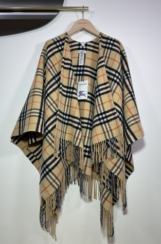 Poncho con cappuccio burberry - poncho,