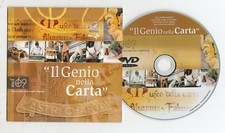 Dvd IL GENIO NELLA CARTA Museo della carta e della filigrana Fabriano RAI PROMO