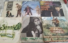 Lotto Dischi 45 Giri Adriano Celentano Soli Serafino Chi Non Lavora Non Fa...