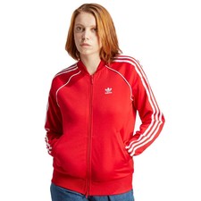 Felpa Adidas Donna Rossa XS S