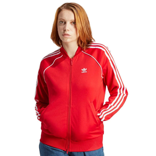 Felpa adidas donna - rossa, s