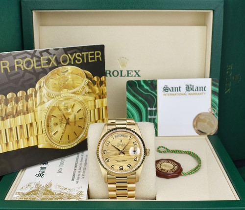 Rolex oro 18kt data giorno - -,