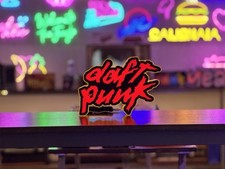 Daft Punk Lampada Lightbox Insegna Da Tavolo