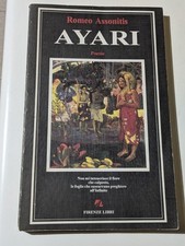 ROMEO ASSONITIS Ayari POESIE Firenze Libri UNGARETTI Arte Poeria Ayarì India