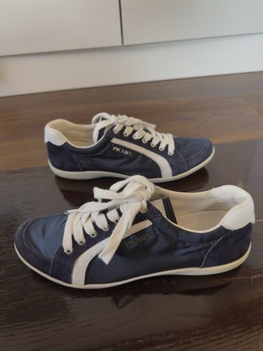 Scarpe prada scamosciate blu - scarpe,