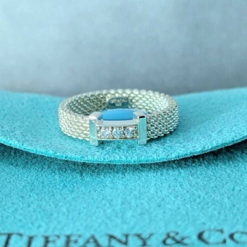 Autentico anello tiffany co - tiffany, &