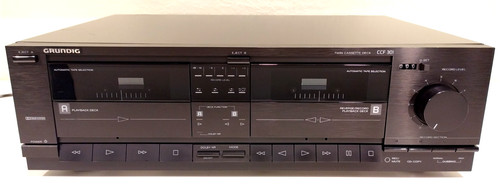 Grundig ccf 301 twin cassette - 301,