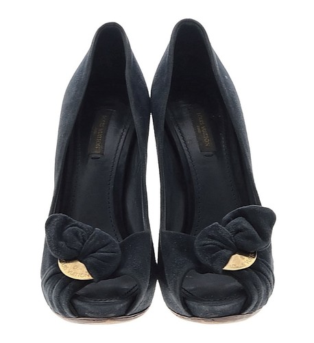Louis vuitton black suede - louis,