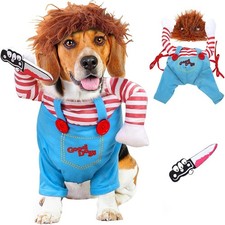 SilverChry Vestiti per Cani Divertenti Halloween - Vesti il tuo cane con costumi