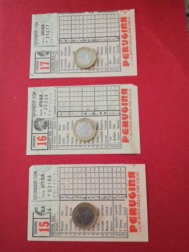 7698 totocalcio coni - totocalcio,