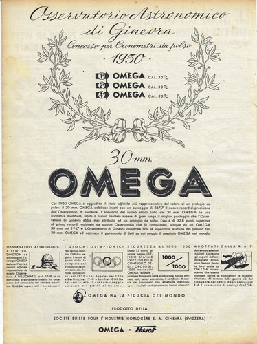 Omega concorso cronometro da - concorso,