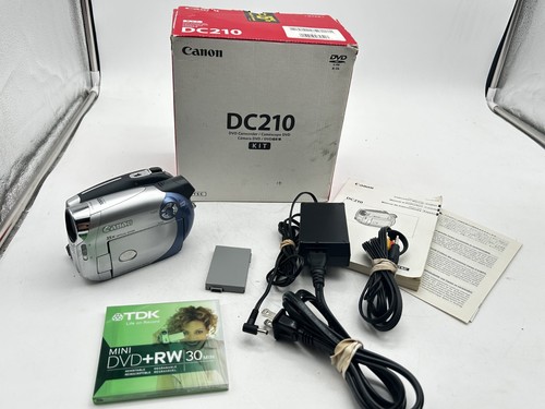 Canon dc210 mini dvd - dc210,