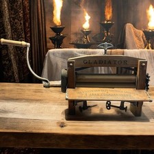 Antica Strizza Panni Gladiator Funzionante Anni 30 Antiquariato Museale