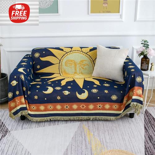 Hippie coperta lancio - , sole