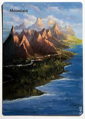 Mtg alter dipinto mano - mano, |