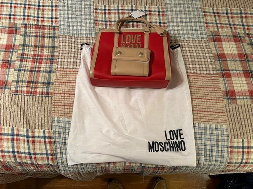 Borsa love moschino rossa - borsa,