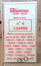 Rivarossi ricambi 104908  Molla tensione gancio per 6,16,26 - 806 - 806,1 1221,3