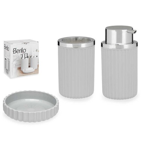 Set bagno pezzi grigio - da, 3