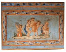 AFFRESCO A STRAPPO "GROTTESCA