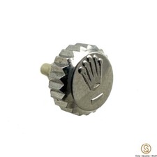 Rolex 24-600-0 Corona Acciaio Steel Crown 6mm Datejust Daytona Oyster Originale