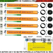 5 MOTORI PER TAPPARELLE