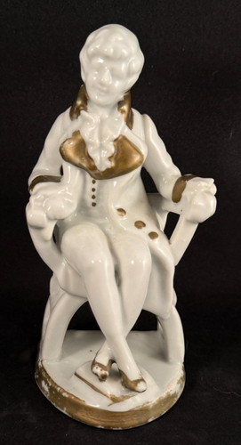 Vintage statuina di nobile - vintage,
