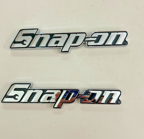 2pcs snap tool box - snap-on, logo