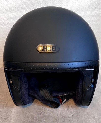 Casco jet shoei nero - nero, opaco