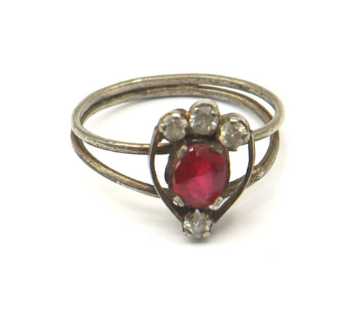 Anello vintage doppio - vintage, in