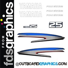 Yamaha 25 CV decalcomanie