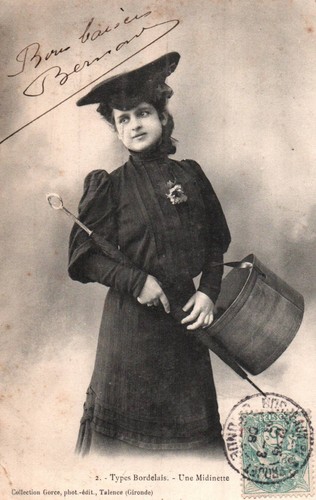 Carte postale types - -,