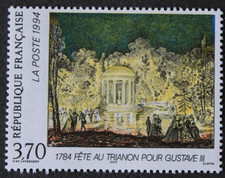 Timbre - Tableau Fête au